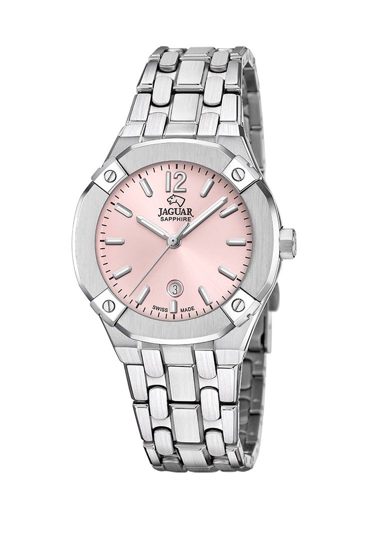 Reloj J1016/2 Jaguar Swiss Plateado Mujer Diplomatic-0