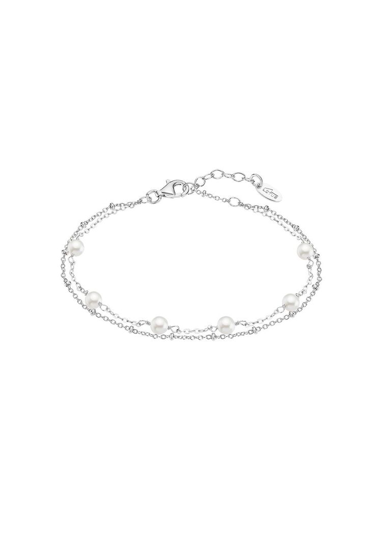 Pulsera LP3477-2/1 Lotus Silver Mujer Pearls-0