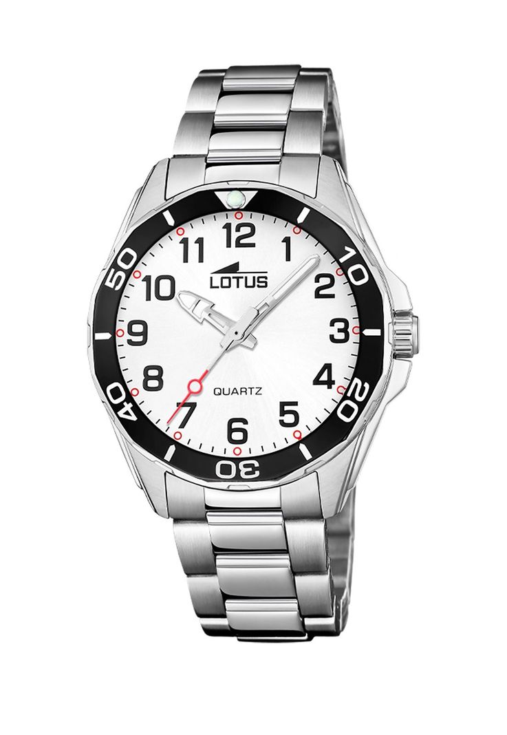 Reloj 18860/4 Lotus Blanco Infantil Junior Collection Plateado