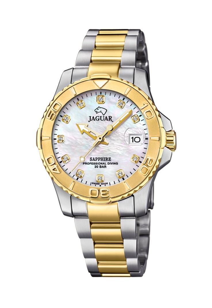 Reloj J896/3 Jaguar Blanco Nácar Mujer man-0