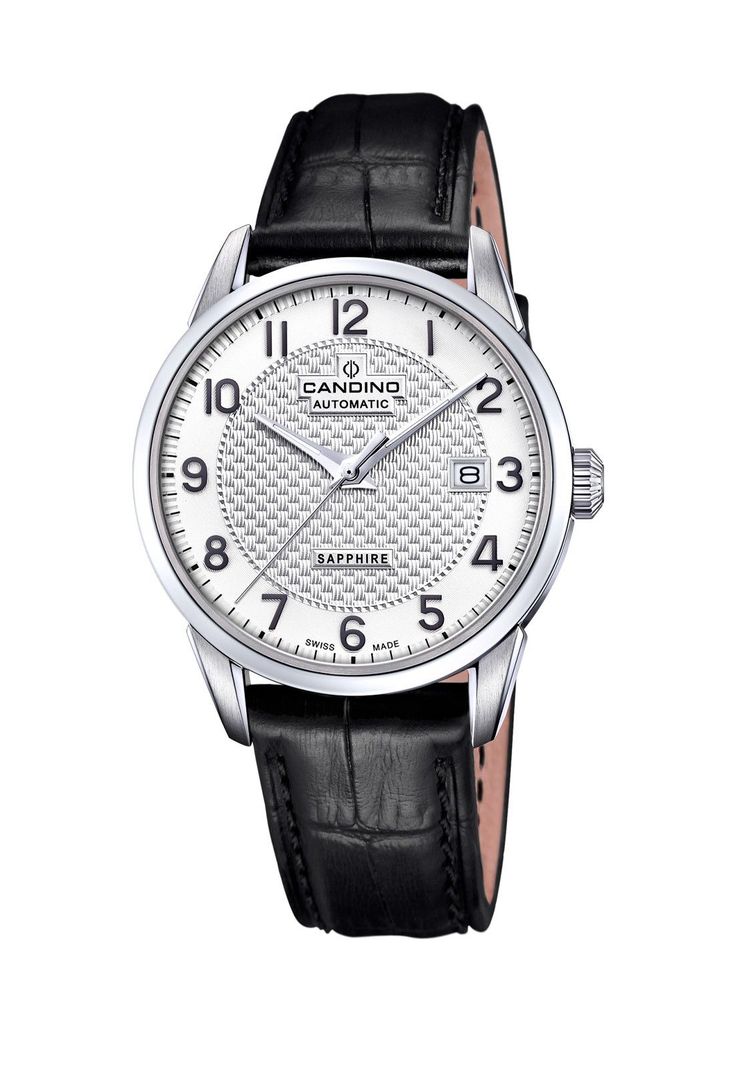 Reloj C4712/1 Candino Swiss Plata Hombre Couple Classic Negro