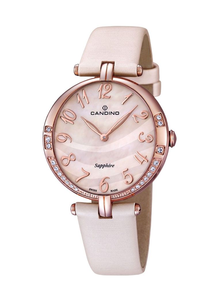 Reloj C4602/3 Candino Rosa Mujer Retirada De Mercancia Blanco