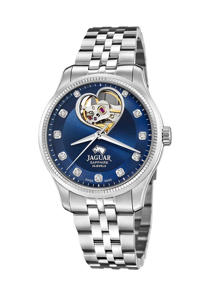 Reloj J994/2 Jaguar Swiss Azul Mujer Automático-0