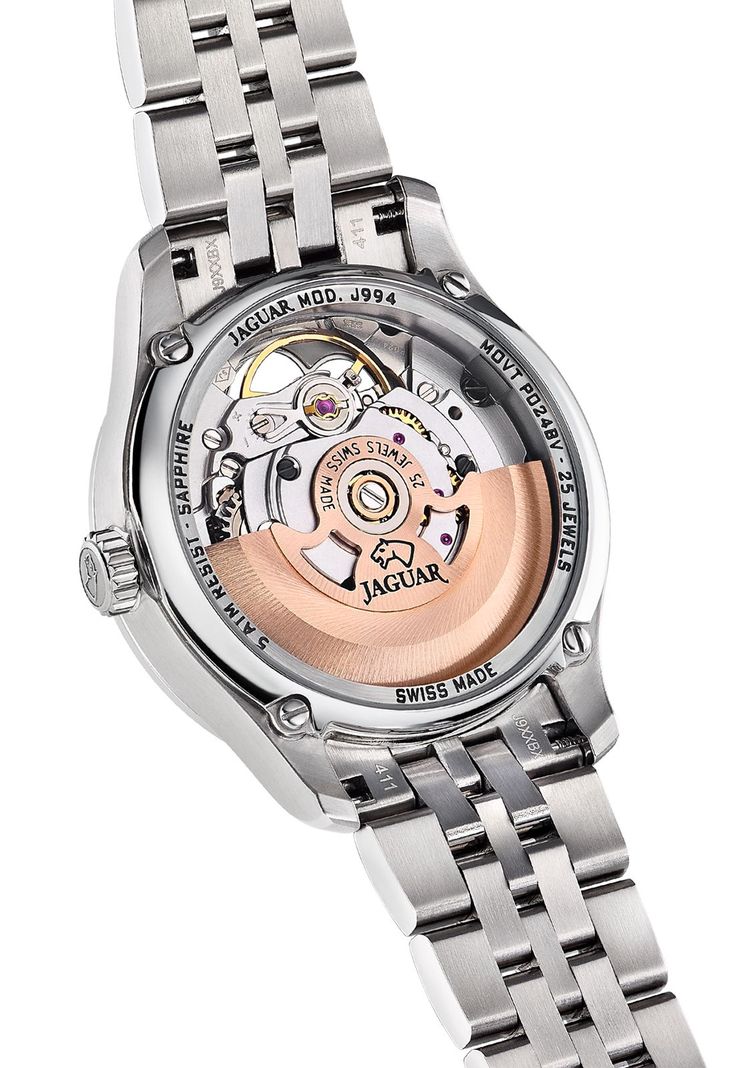 Reloj J994/2 Jaguar Swiss Azul Mujer Automático-2
