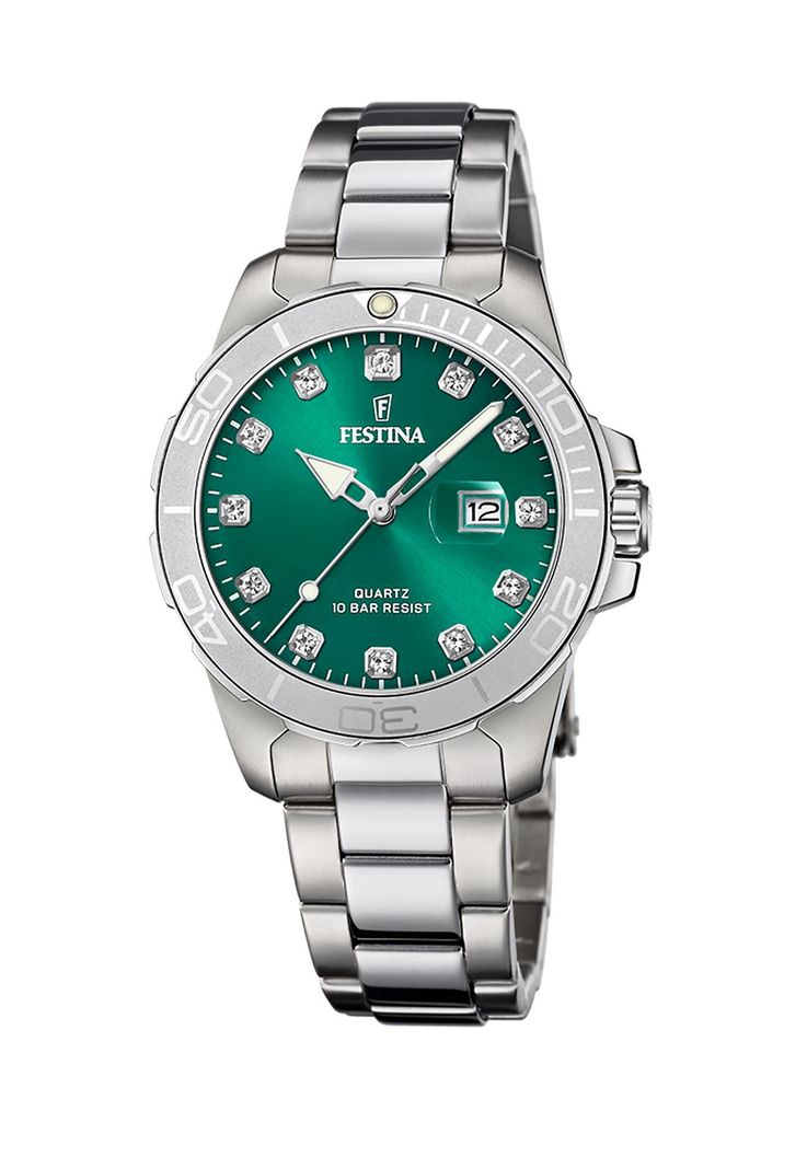 Reloj F20503/7 Festina Verde Mujer Boyfriend Collection-0