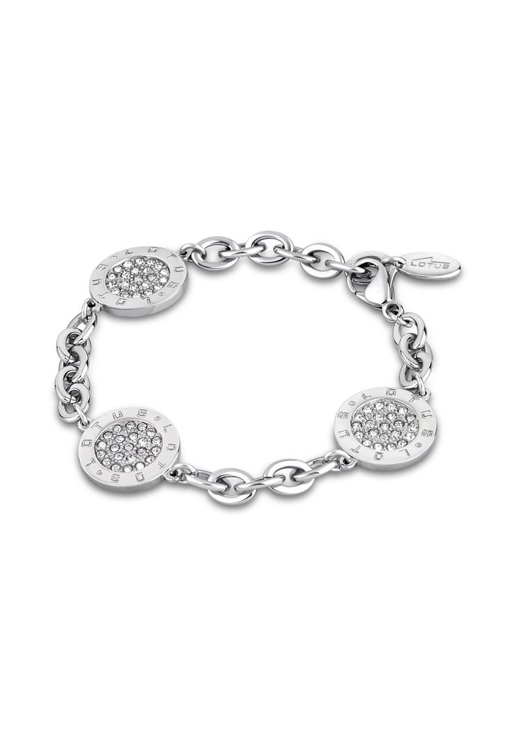 Pulsera Ls1751-2/1 Lotus Style Mujer Bliss Plateado Metalico