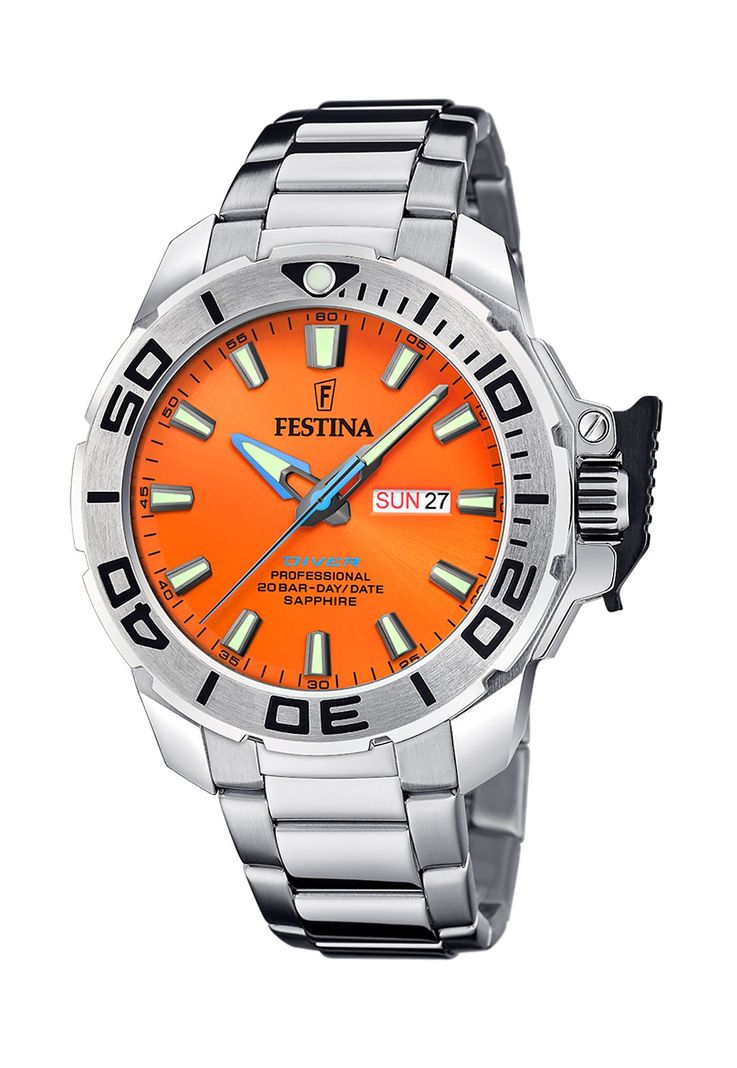Reloj F20665/5 Festina Naranjo Hombre The Originals-0