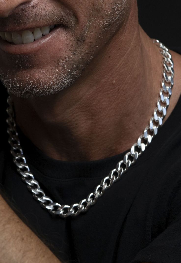 Collar LP3428-1/1 Lotus Silver Hombre Urban Man-1