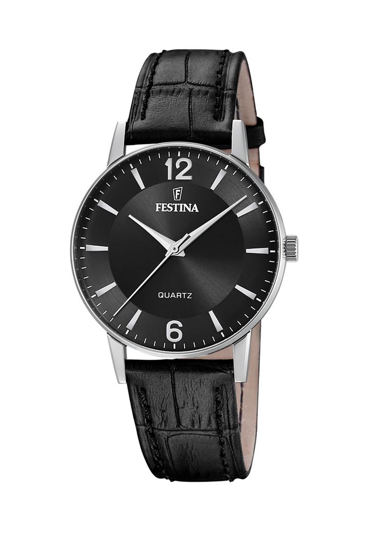 Reloj F20690/4 Festina Negro Hombre Correa Clásico-0
