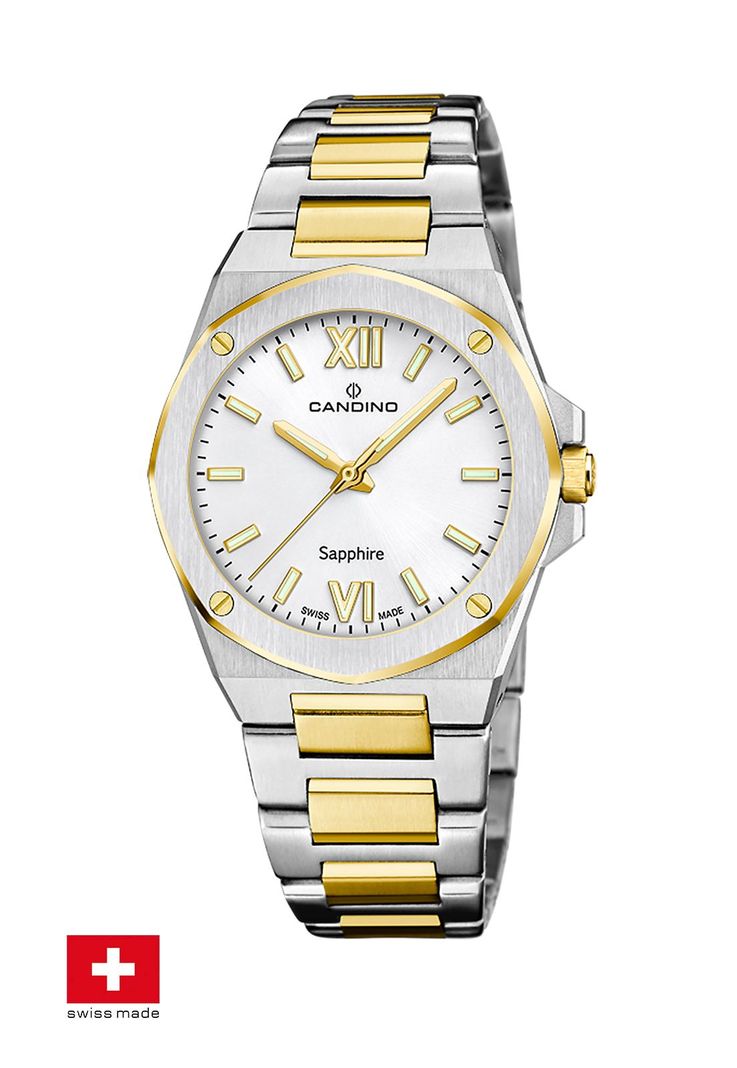 Reloj C4776/1 Candino Swiss Plata Mujer-1