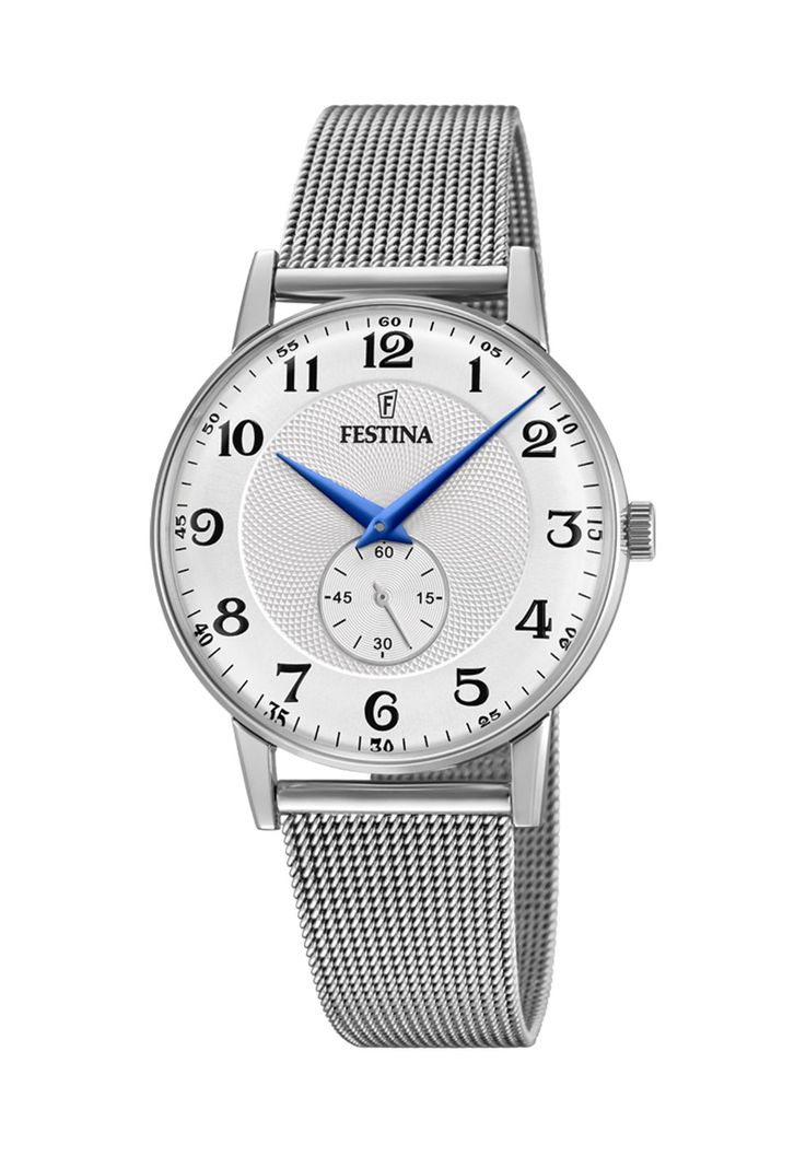 Reloj F20568/1 Festina Plateado Hombre Retro-0