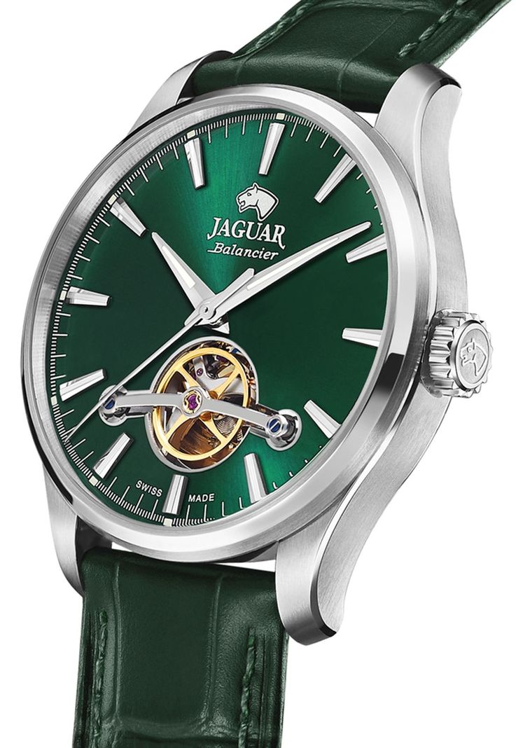 Reloj J966/4 Jaguar Verde Mujer Automatico-2