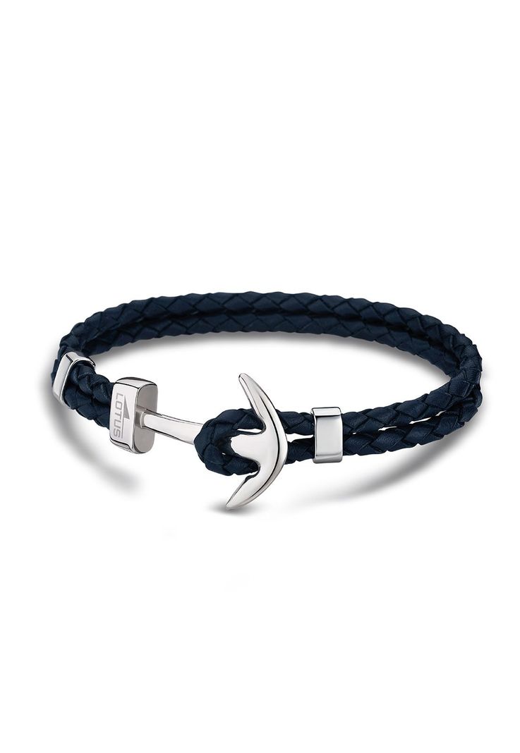 Pulsera Ls1832-2/4 Lotus Style Hombre Urban Man Negro