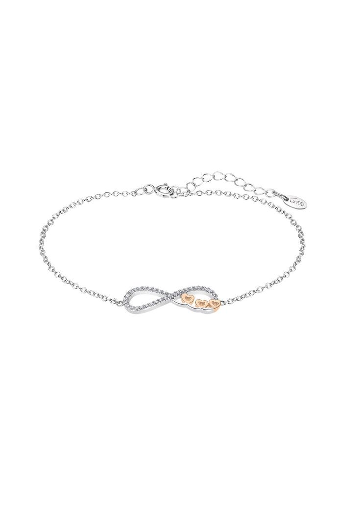 Pulsera Lp3313-2/1 Lotus Silver Mujer Moments Plateado Metalico