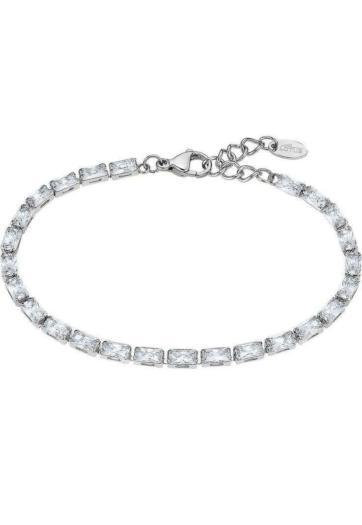Pulsera Ls2575-2/1 Lotus Style Plateado Mujer Bliss L