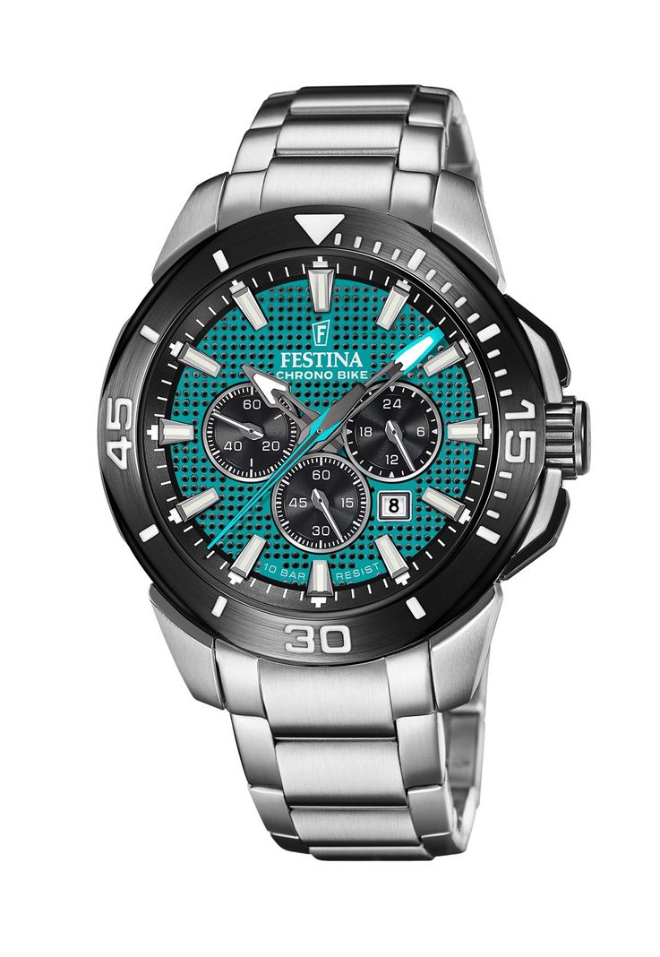 Reloj F20641/3 Festina Verde Hombre Chrono Bike-0