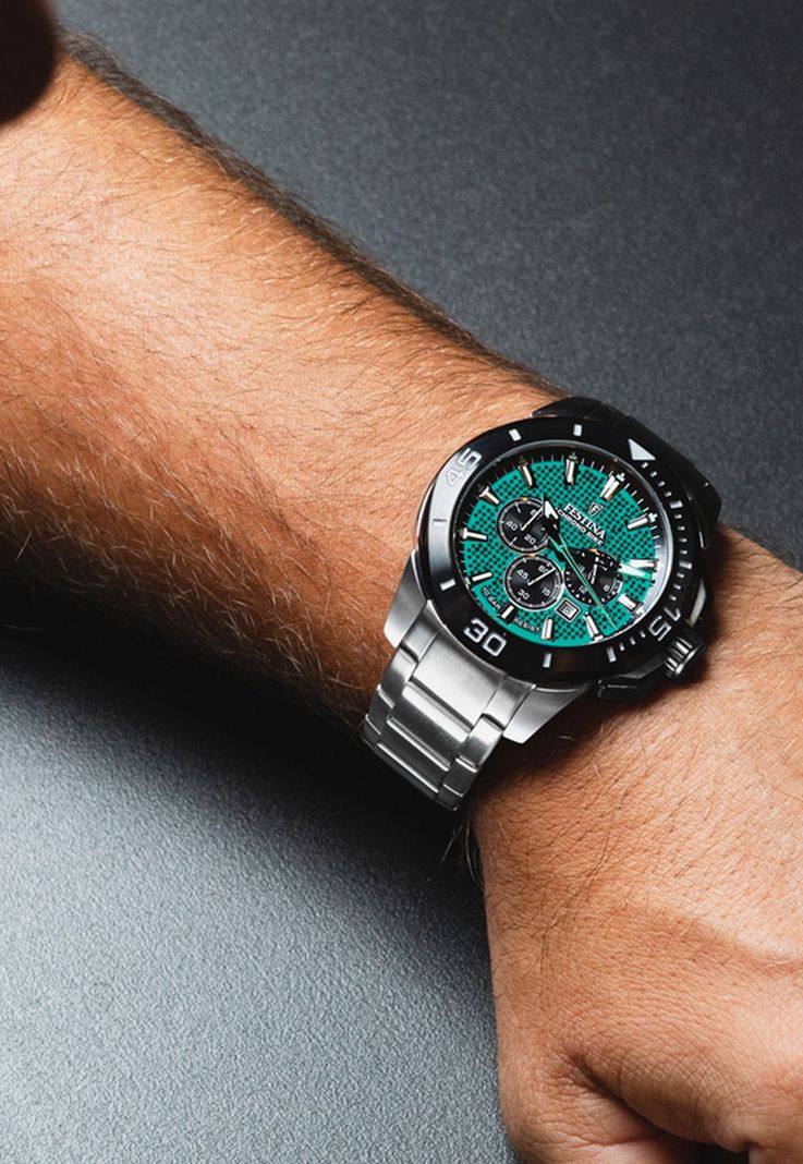 Reloj F20641/3 Festina Verde Hombre Chrono Bike-1