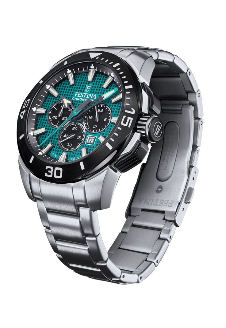 Reloj F20641/3 Festina Verde Hombre Chrono Bike-3