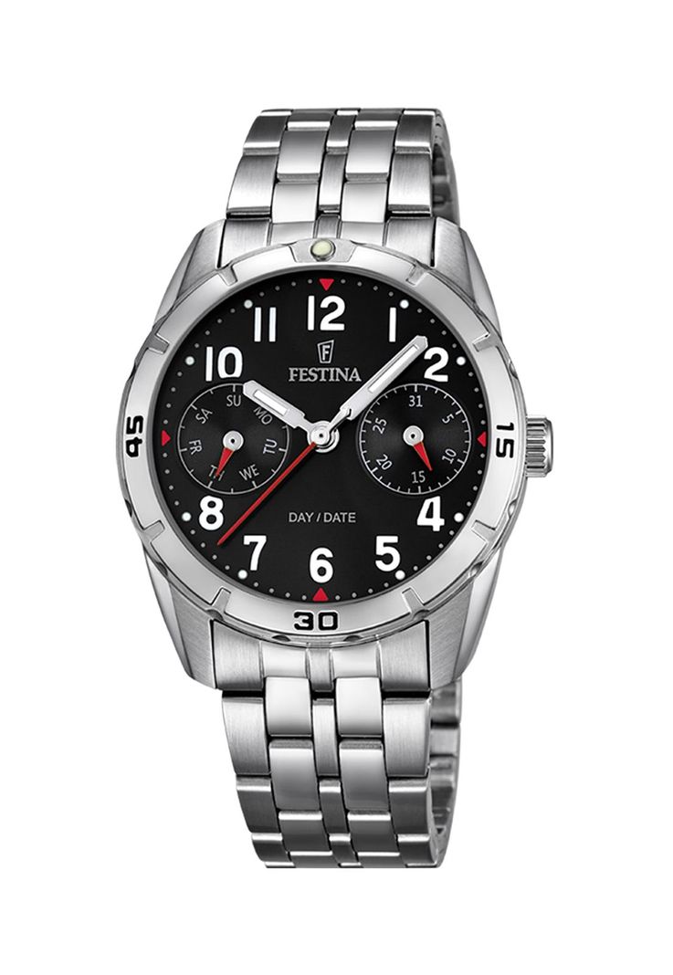 Reloj F16908/3 Festina Negro Infantil Junior Collection-0