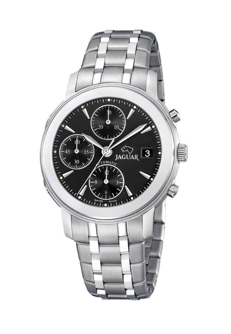 Reloj J939/3 Jaguar Negro Hombre Coleccion 1938
