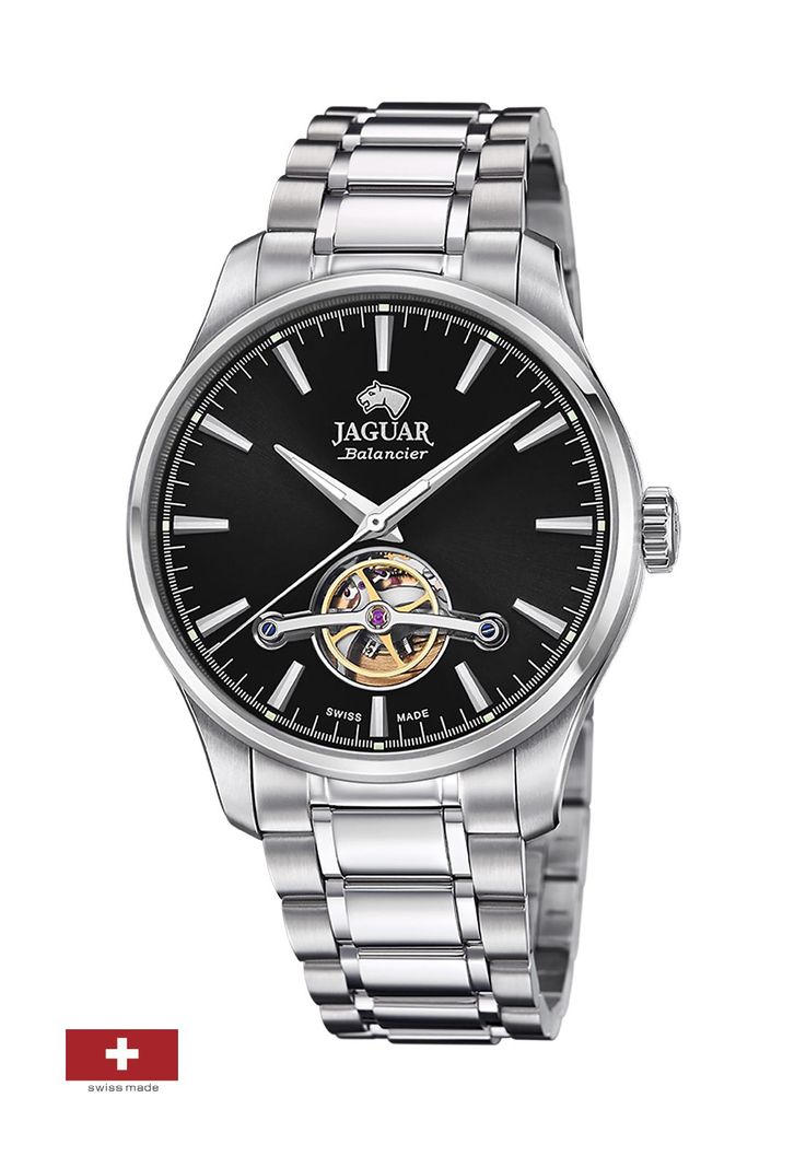 Reloj J965/5 Jaguar Negro Hombre Automatico-1