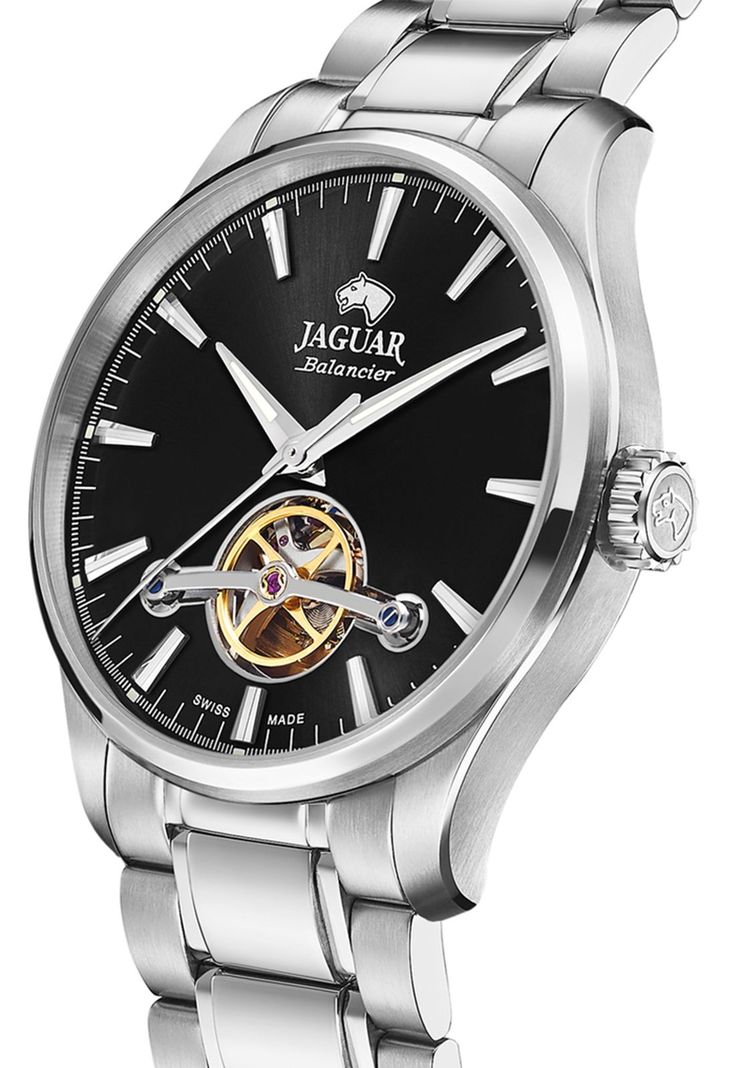 Reloj J965/5 Jaguar Negro Hombre Automatico-3