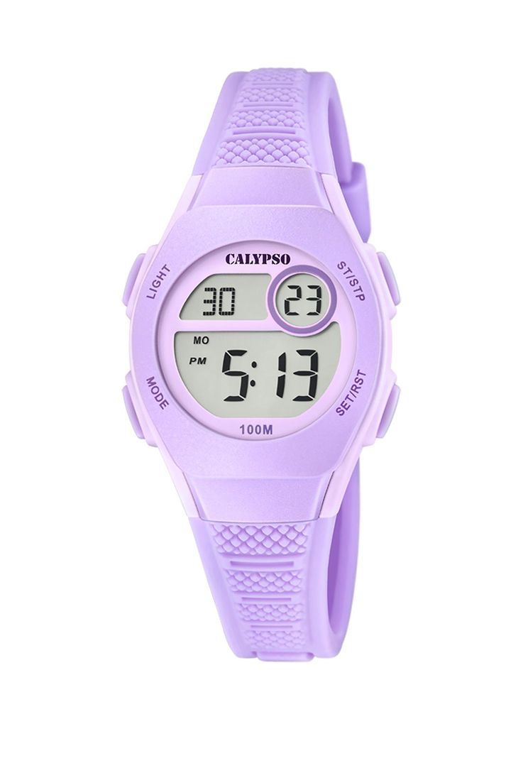 Reloj K5831/4 Calypso Lila Infantil Junior Collection Fucsia