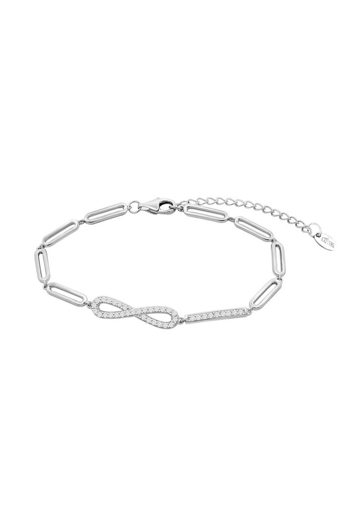 Pulsera Lp3585-2/1 Lotus Silver Mujer Pure Essential Plateado Metalico