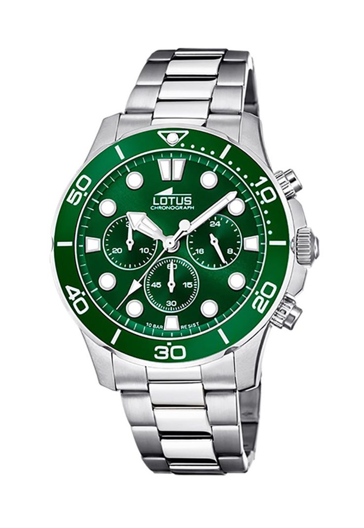 Reloj 18756/2 Lotus Verde Hombre Crono Deportivo