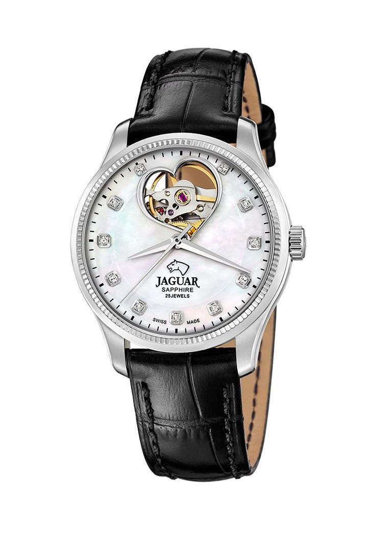 Reloj J994/A Jaguar Swiss Blanco Mujer Automático-0
