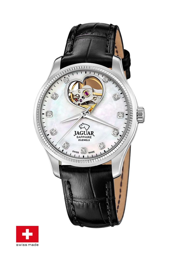 Reloj J994/A Jaguar Swiss Blanco Mujer Automático-1