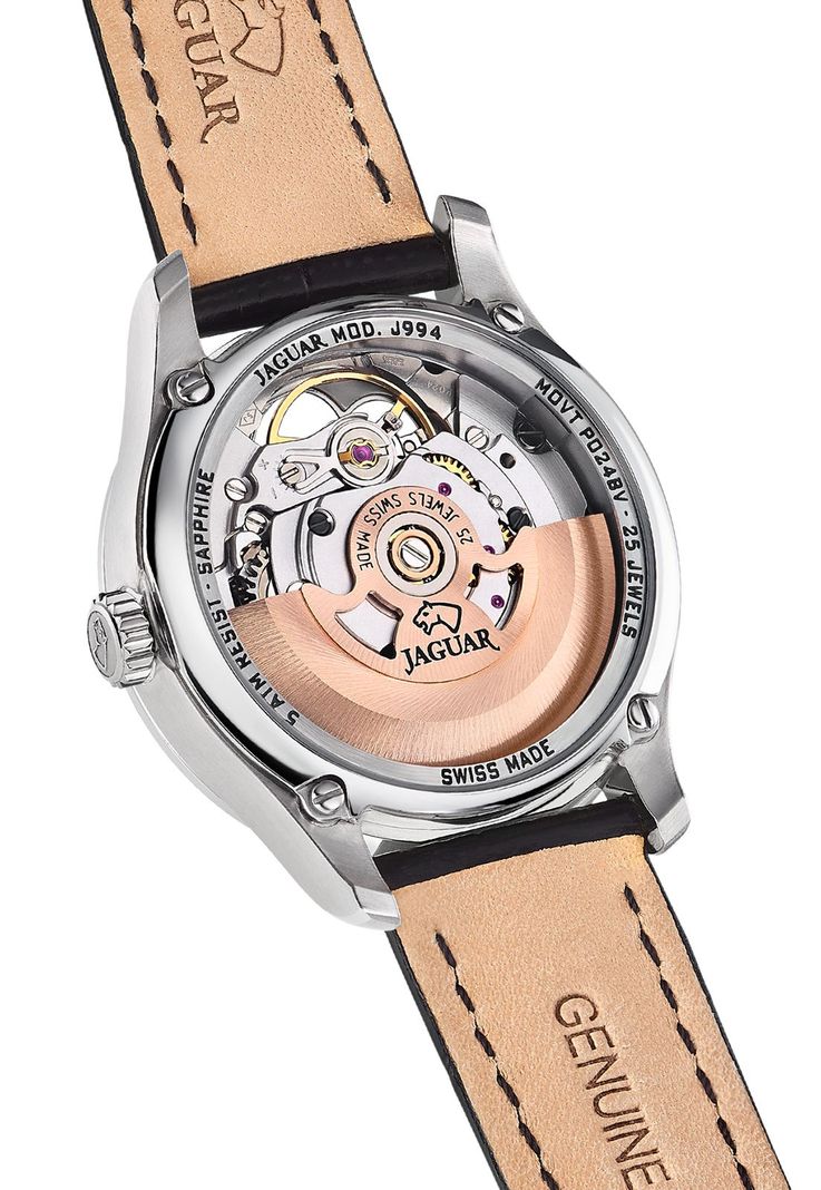 Reloj J994/A Jaguar Swiss Blanco Mujer Automático-3