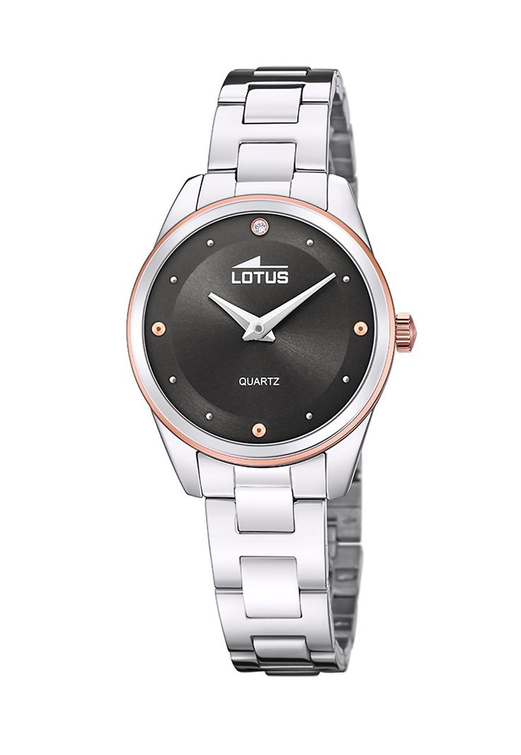 Reloj 18795/4 Lotus Gris Mujer Trendy Plateado
