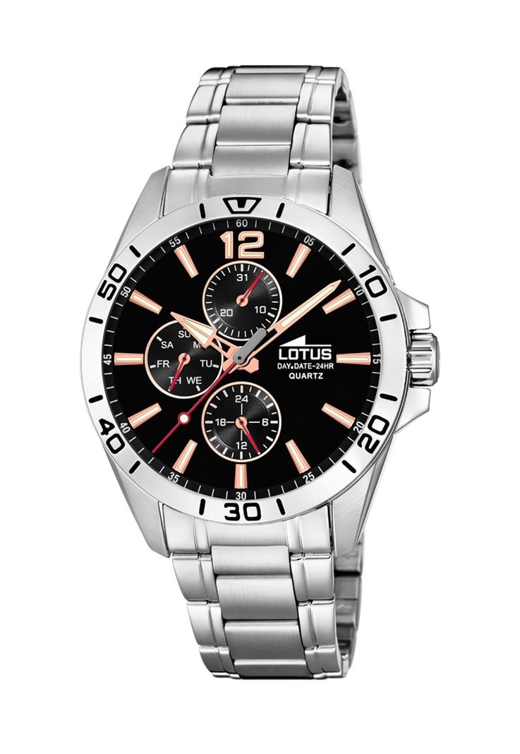 Reloj 18812/6 Lotus Negro Hombre Multifuncion