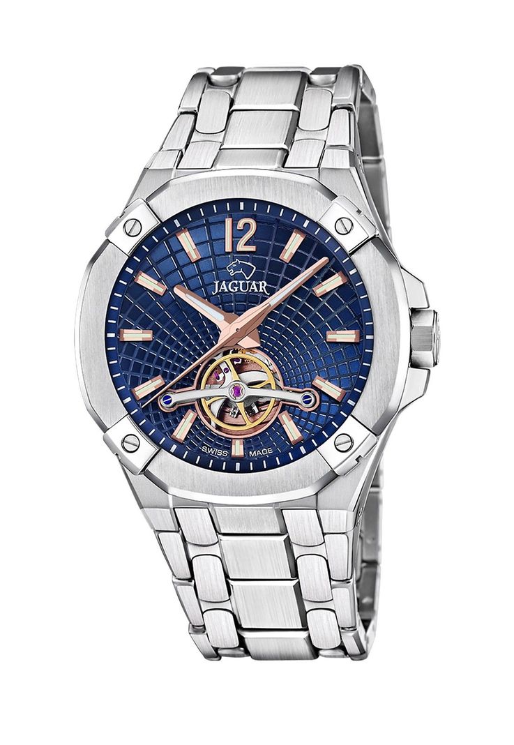Reloj J1007/2 Jaguar Swiss Azul Hombre Automático-0