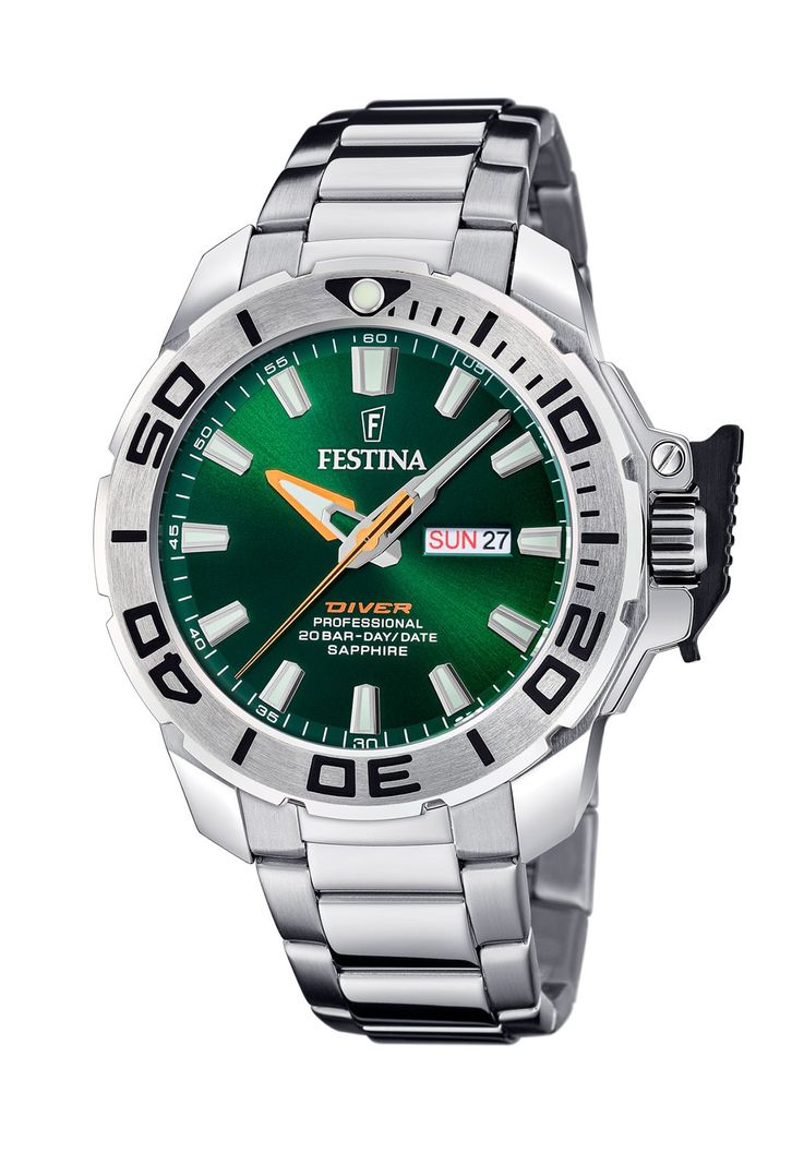 Reloj F20665/2 Festina Verde Hombre The Originals-0