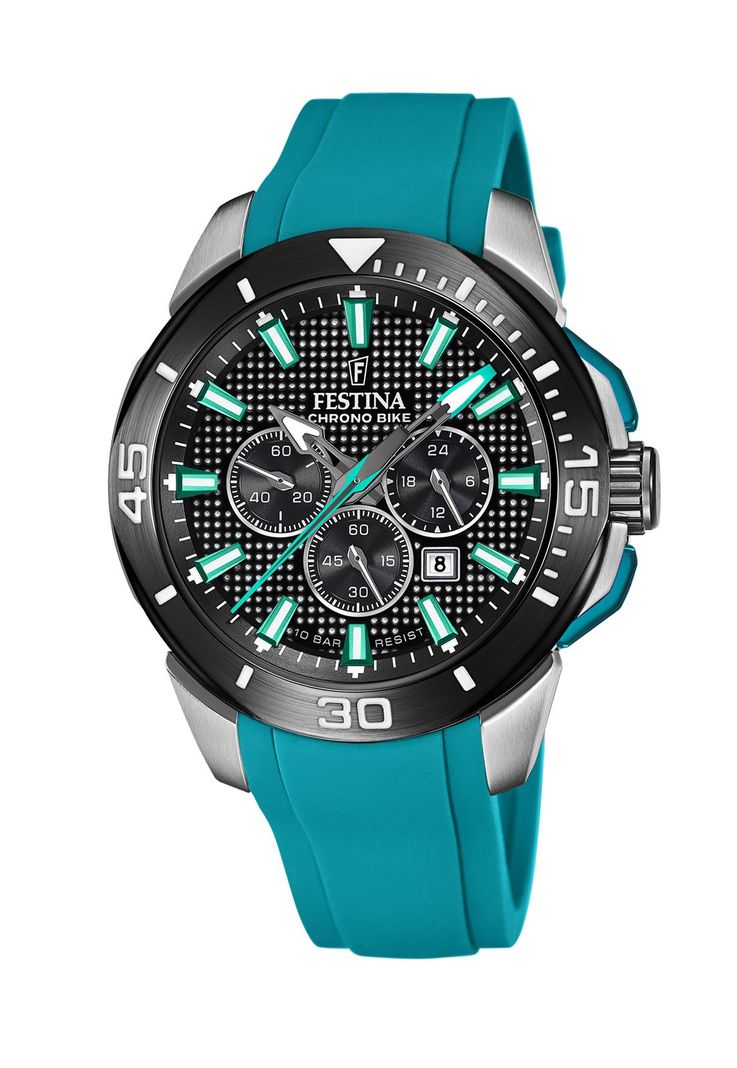 Reloj F20642/3 Festina Negro Hombre Chrono Bike-0