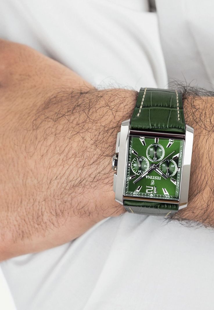 Reloj F20636/3 Festina Verde Hombre Timeless Chronograph-1