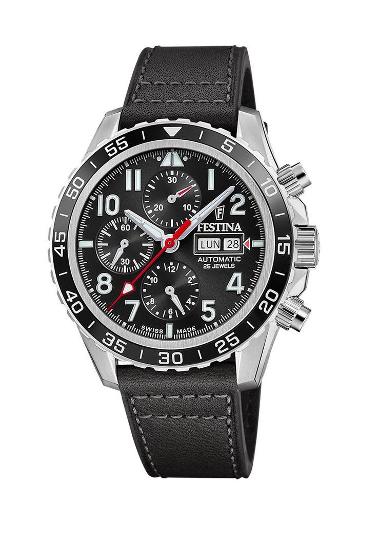Reloj F20056/3 Festina Swiss Negro Hombre Automático-0