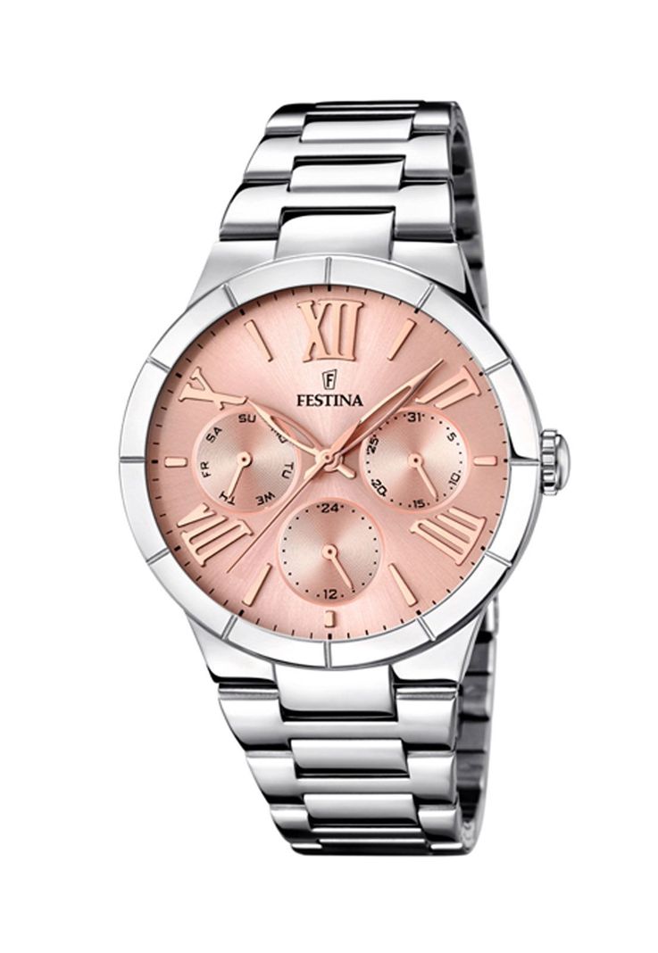 Reloj F16716/3 Festina Golden Rose Mujer Boyfriend Collection Dorado