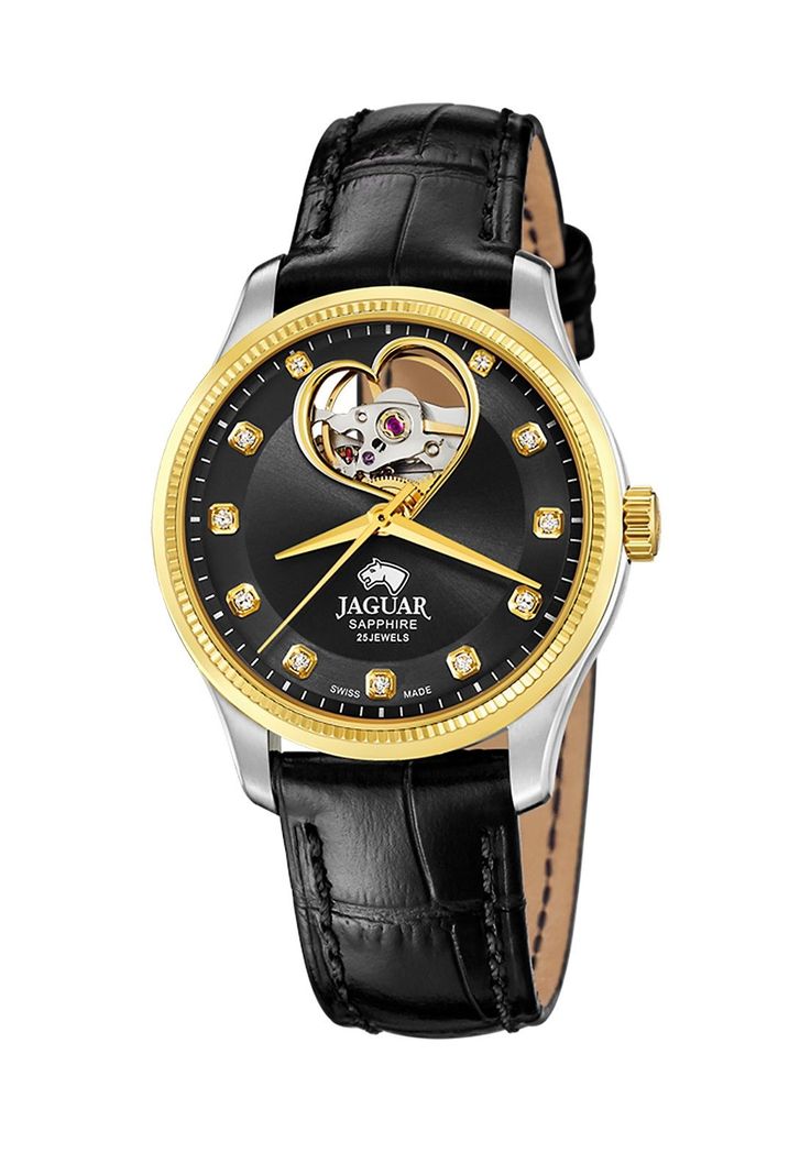 Reloj J995/B Jaguar Swiss Negro Mujer Automático-0