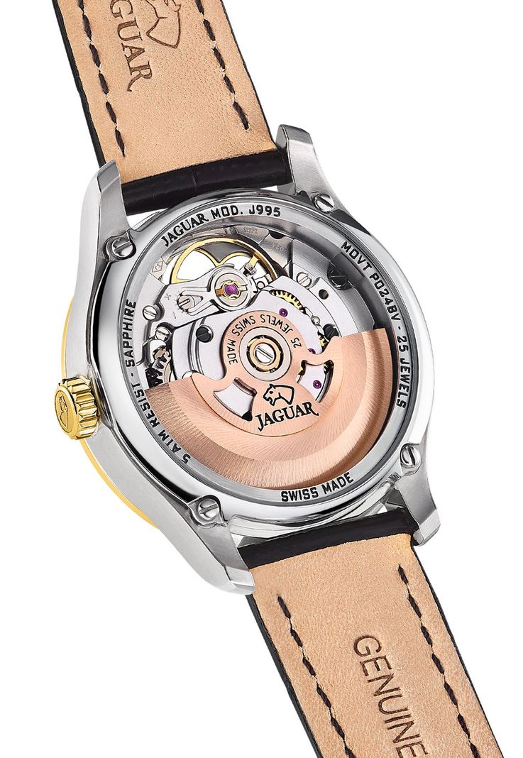 Reloj J995/B Jaguar Swiss Negro Mujer Automático-3
