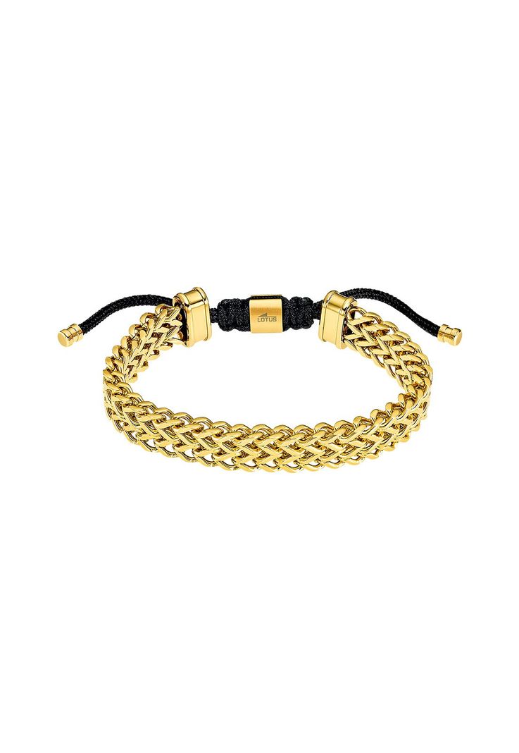 Pulsera LS2285-2/1 Lotus Style Hombre Men In Black-0