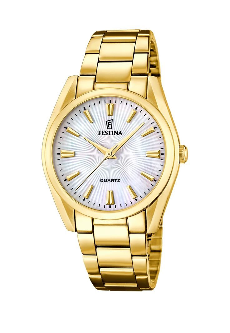 Reloj F20640/A Festina Multicolor Mujer Boyfriend Collection Dorado