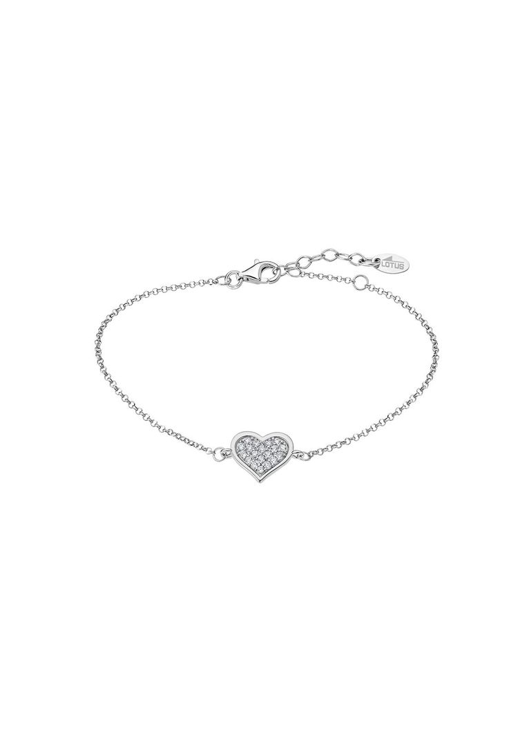 Pulsera Lp3125-2/1 Lotus Silver Mujer Moments Plateado Metalico