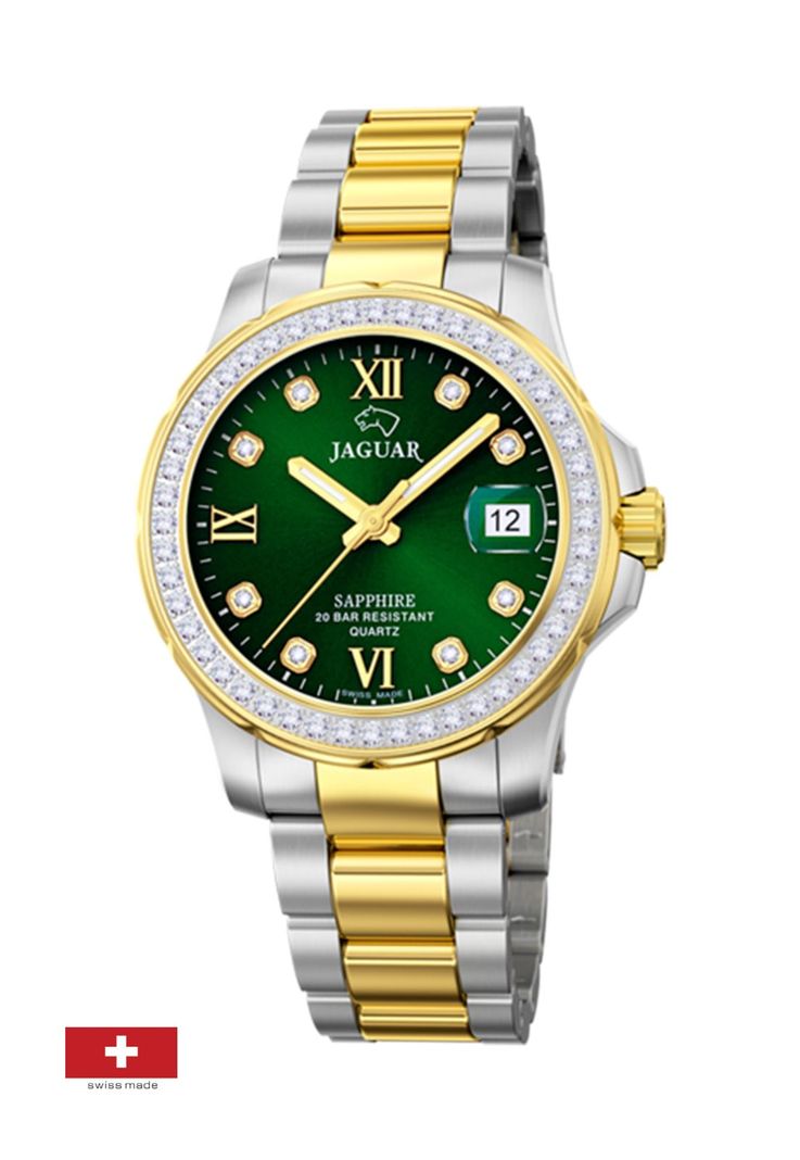 Reloj J893/3 Jaguar Verde Mujer man-1