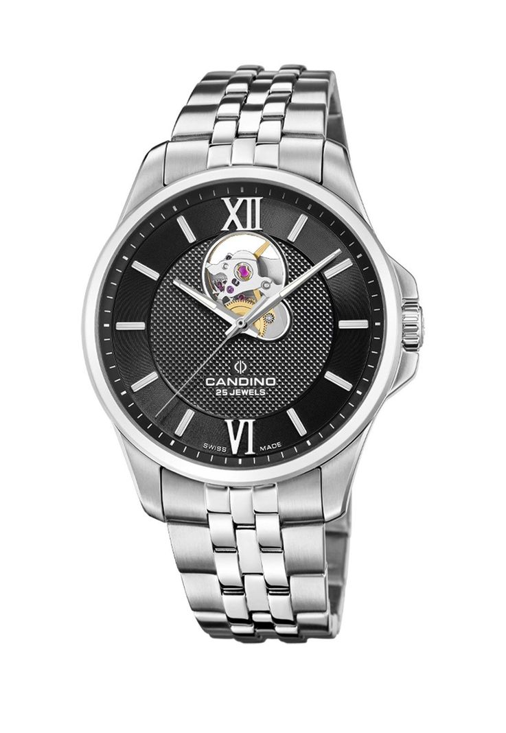 Reloj C4780/6 Candino Swiss Negro Hombre Automatico