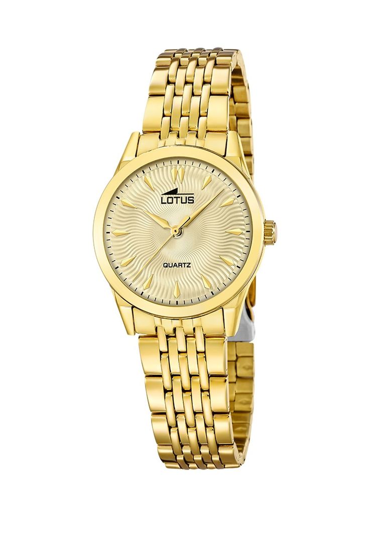 Reloj 19059/2 Lotus Dorado Mujer Acero Clasico