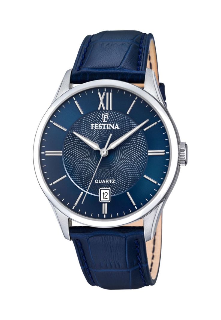 Reloj F20426/2 Festina Azul Acero Hombre Acero Clásico-0