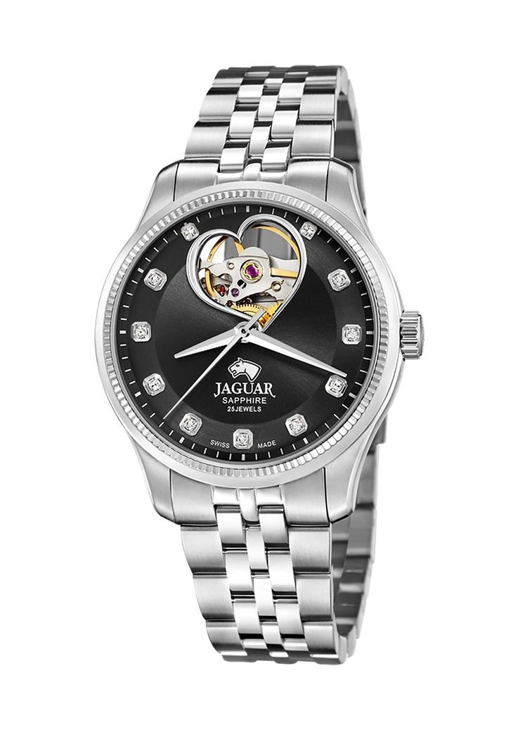 Reloj j994/3 Jaguar Swiss Negro Mujer Automático-0